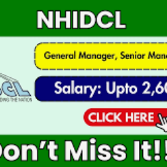 NHIDCL ఉద్యోగాలు 2026 | 48 Senior & Deputy General Manager పోస్టులు – Apply Online