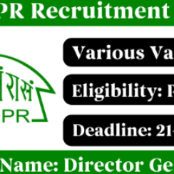 NIRDPR నియామకాలు 2025 | Director General పోస్టుల కోసం Offline Apply | తాజా నోటిఫికేషన్