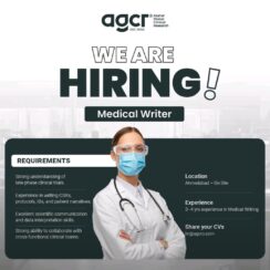 Medical Writer Opening | Late-Phase Clinical Trials | Ahmedabad