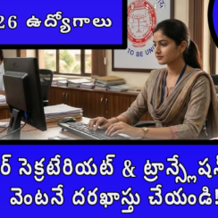 🔥📢 NIA 2026 ఉద్యోగాలు: జూనియర్ సెక్రటేరియట్ & ట్రాన్స్లేషన్ ఆఫీసర్ – వెంటనే దరఖాస్తు చేయండి! ✨📝