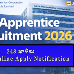 ECIL Apprentice Jobs 2026 – 248 ఖాళీలు | Direct Online Apply Notification