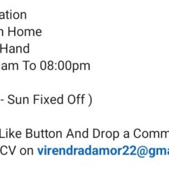 Work From Home Job for Graduates | 35K-40K Salary | 5 Days Working (Sat-Sun Off)