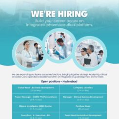 Aizant Pharma Hiring in Hyderabad | Multiple Job Openings