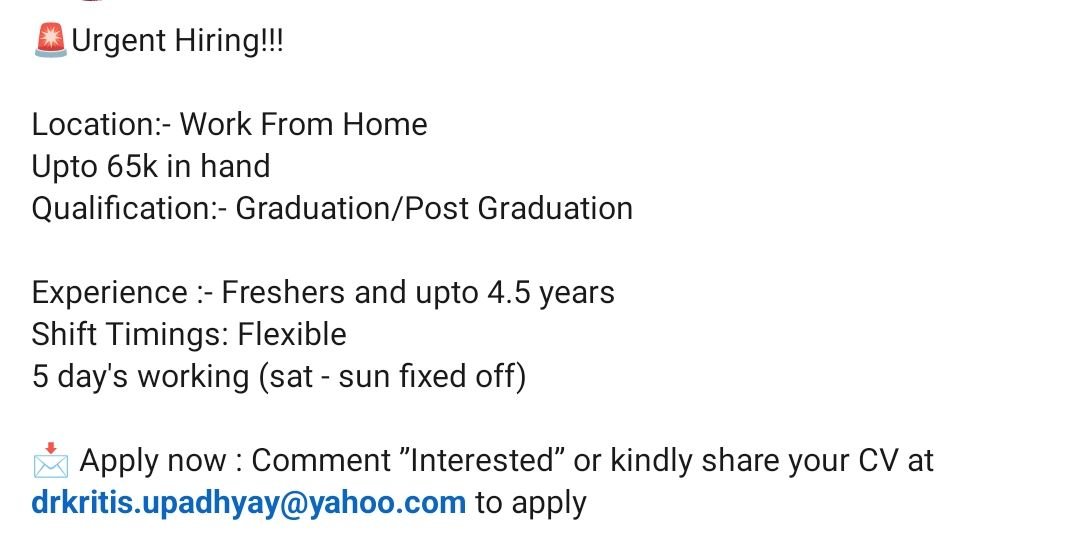 Work From Home Jobs 2026: Urgent Hiring for Freshers & Experienced ...