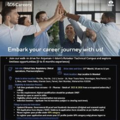 TCS Walk-in Drive 23rd March | Clinical Data, Pharmacovigilance, Regulatory | B.Pharm 2025/2026 Batch | Mumbai