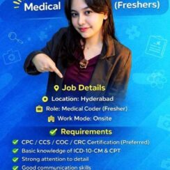 Medical Coding Fresher Jobs in Hyderabad | Hiring CPC/CCS Certified | Mercure Medical Coding Fresher Jobs in Hyderabad | Hiring CPC/CCS Certified | Mercure