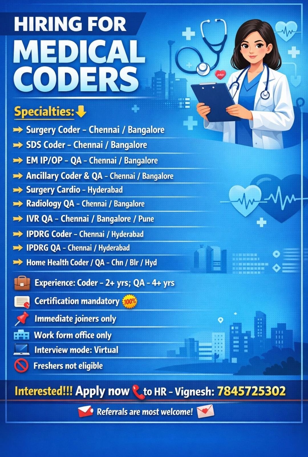 Decoding Medical Jobs Medical Coding Jobs 2026 – Surgery, SDS, EM IP/OP, Radiology, IVR ...