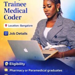 Trainee Medical Coder – Omega Healthcare (Bangalore) – Pharmacy/Paramedical Graduates – ₹21.9K CTC After Training