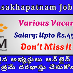 IIM Visakhapatnam Jobs 2026 | Assistant, Head Nurse, Assistant Manager Posts | Apply Online