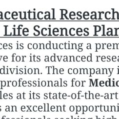 Sai Life Sciences Walk-In 2026 | Research Scientist / Sr. Research Scientist | Medicinal Chemistry | Hyderabad | 24th May | MSc/PhD