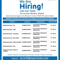 Adani Hiring For Mechanical Head Jobs in Mundra