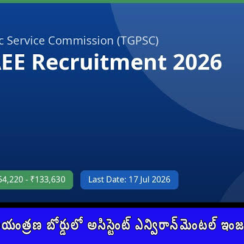 💥 TGPSC AEE Recruitment 2026 | Roads & Buildings Department Jobs | 222 Vacancies