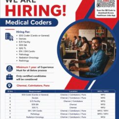Access Healthcare Hiring Medical Coders | Chennai Coimbatore Pune | Certified | 1+ Year