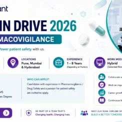 Cognizant Walk-In Drive: Pharmacovigilance Careers in Pune, Mumbai & Hyderabad on 1st August 2026