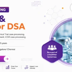 Navitas Life Sciences Hiring DSA & Senior DSA Positions in Bangalore and Chennai