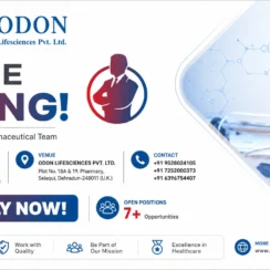 Odon Lifesciences Walk-In Interview on 26th July 2026 | Urgent Pharma Openings in Dehradun | Apply Now