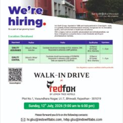 Ind-Swift Laboratories Walk-In 2026 | QA QC Officer Executive | 12 July | Bhiwadi | Derabassi