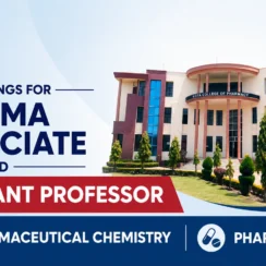 Openings for Pharma Associate and Assistant Professor at Kota College of Pharmacy