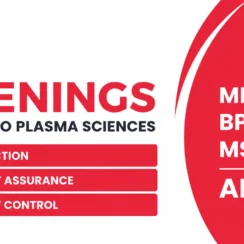 Openings in Production, Quality Assurance, Quality Control at Hetero Plasma Sciences