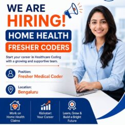 Solemnity Hiring Bengaluru | Fresher Medical Coder | Home Health | B.Pharm Life Sciences
