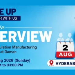 Walk in drive for QC Formulation, Packing and Production Formulation at Alkem Laboratories