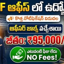 💼 PF ఆఫీస్‌లో కొత్త ఉద్యోగాలు | PF Office Notification 2026