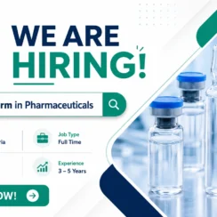 APDM Pharmaceuticals Hiring: Sr. Officer / Executive – Formulation Development