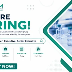 APDM Pharmaceuticals Hiring: R&D Analytical Development Laboratory Positions in Ahmedabad