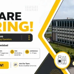Walk-In Interview at Amneal Pharmaceuticals: Injectable Manufacturing & Packing Careers on 14th August 2026