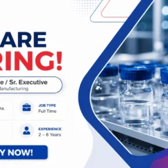 Aragen Careers: Hiring Executive / Sr. Executive – Upstream Manufacturing (Biologics)