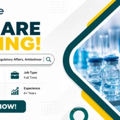 Sr. Executive – Regulatory Affairs Job Opening at Cohance Life Sciences
