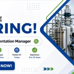 Fermentation Manager Job Opening at IPL Biologicals | Haridwar