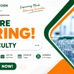 Faculty and Paid Internship Opportunities at Scinicorn Labs