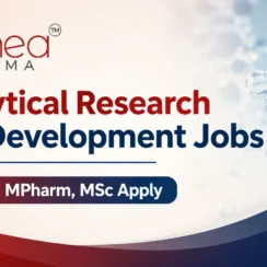 Analytical Research and Development Jobs at Anthea Pharma