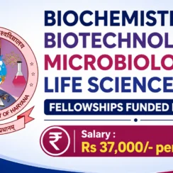 Biochemistry / Biotechnology / Microbiology / Life Sciences Fellowships funded by HSHEC