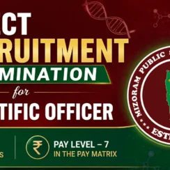 Direct Recruitment Examination for Scientific Officer under Public Service Commission