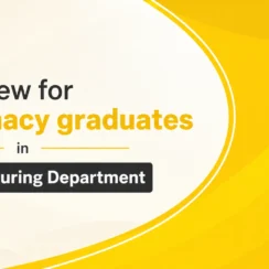 Interview for Pharmacy graduates in Manufacturing Department at Amneal Pharmaceuticals