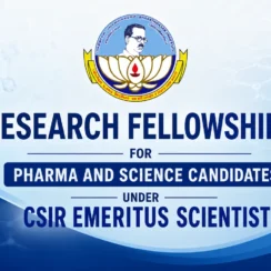 Research Fellowships for Pharma and Science candidates under CSIR Emeritus Scientist at Bharathidasan University