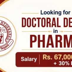 University of Hyderabad looking for Doctoral Degree in Pharma