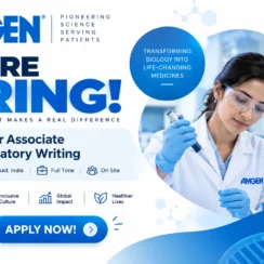 Senior Associate Regulatory Writing Jobs in Hyderabad | Pharma Careers at Amgen