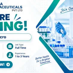 Avenza Pharmaceuticals Hiring: QC, QA, QC Micro & AR&D Vacancies in Vadodara