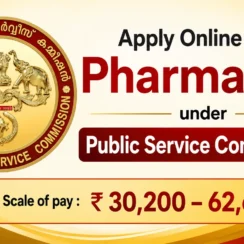 Apply Online for Pharmacist under Public Service Commission