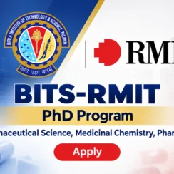 BITS-RMIT PhD Program – Pharmaceutical Science, Medicinal Chemistry, Pharmacy Apply