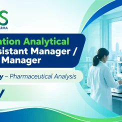 Formulation Analytical R&D Assistant Manager / Deputy Manager Require at airis PHARMA