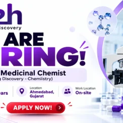 Sr. Medicinal Chemist Job at o2h Discovery – Pharma Careers in Ahmedabad