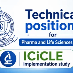 Technical positions for Pharma and Life Sciences candidates at NIMS