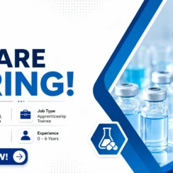 Damaira Pharmaceuticals Hiring Drive: Job Vacancies in QA, QC, Microbiology, Warehouse, and Apprenticeship Trainees
