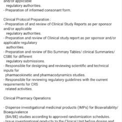 Research Analyst Job | QPS Bioserve India | Clinical Study Documentation | Regulatory Submissions