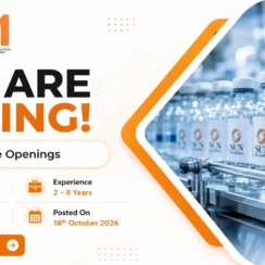 Sun Pharma Walk-In Interview in Sikkim on 18th October 2026 for Production & Quality Control Roles