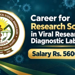 Career for Research Scientist in Viral Research and Diagnostic Laboratory, AIIMS